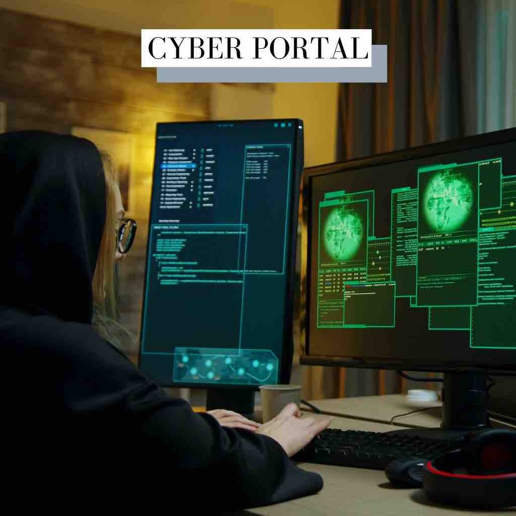 Cyber Portal Cyberpunk