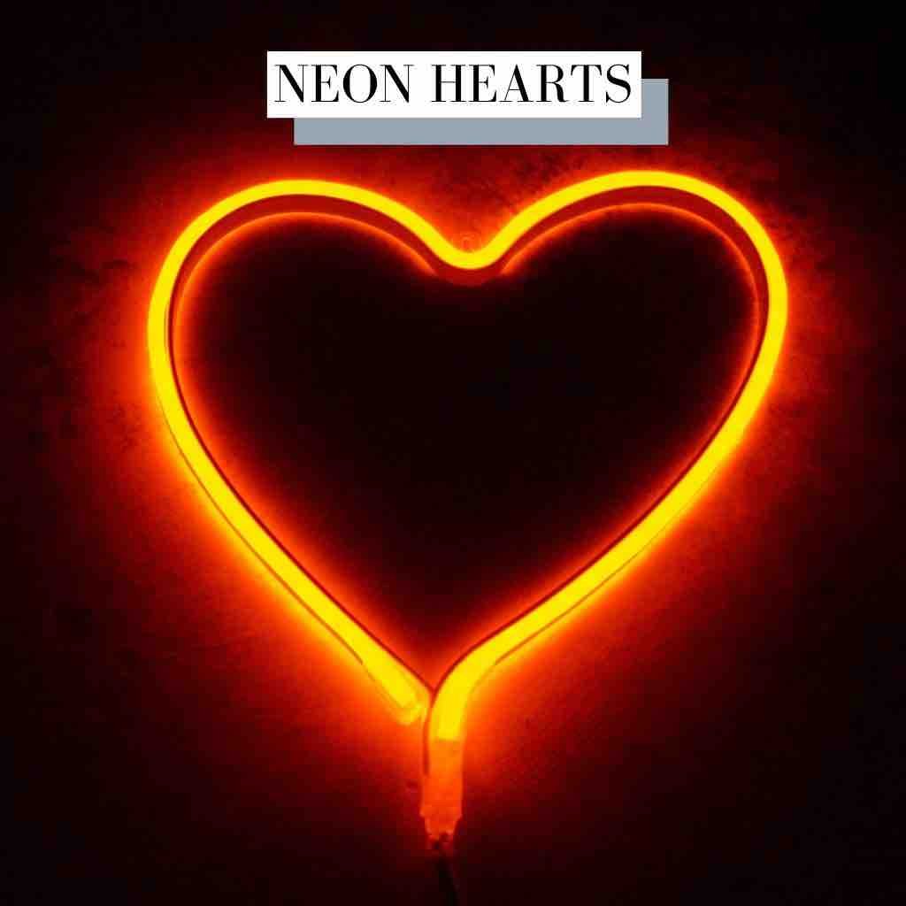 Neon Hearts Synthwave