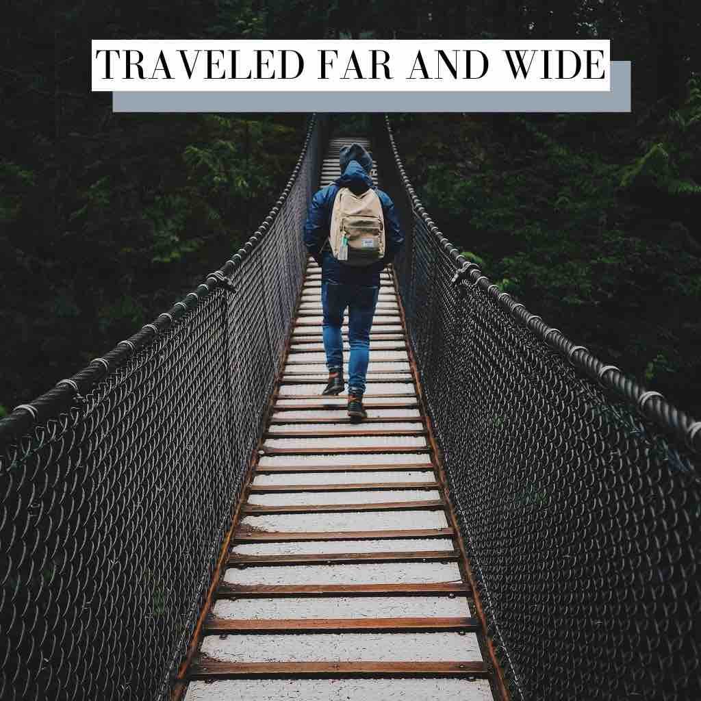 Traveled Far And Wide Percussion