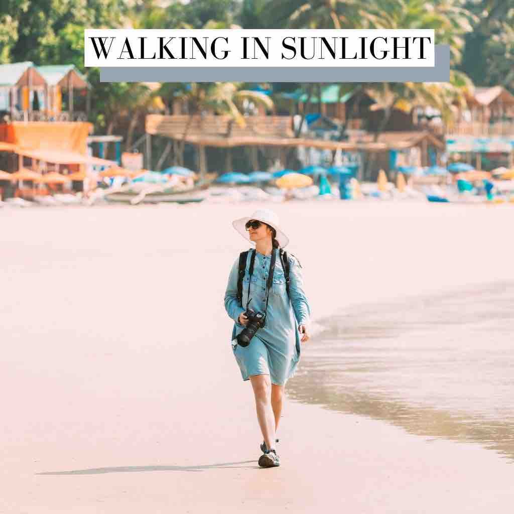 Walking In Sunlight